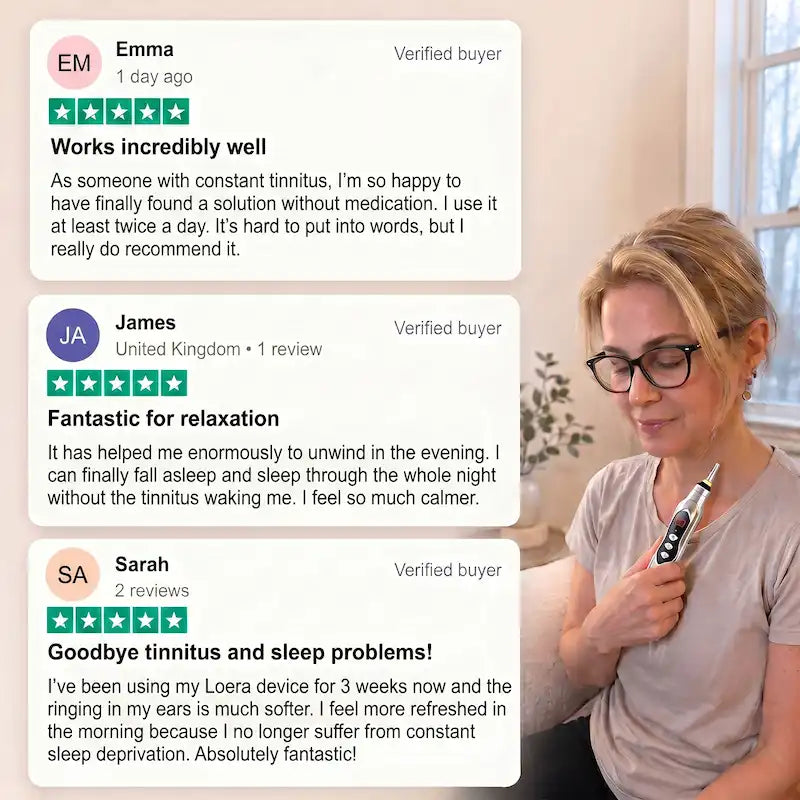 Loera™ The tinnitus device that gives you silence