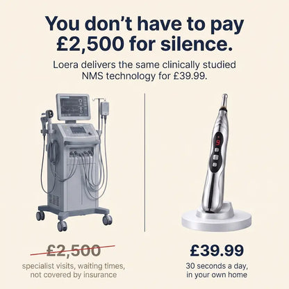 Loera™ The tinnitus device that gives you silence